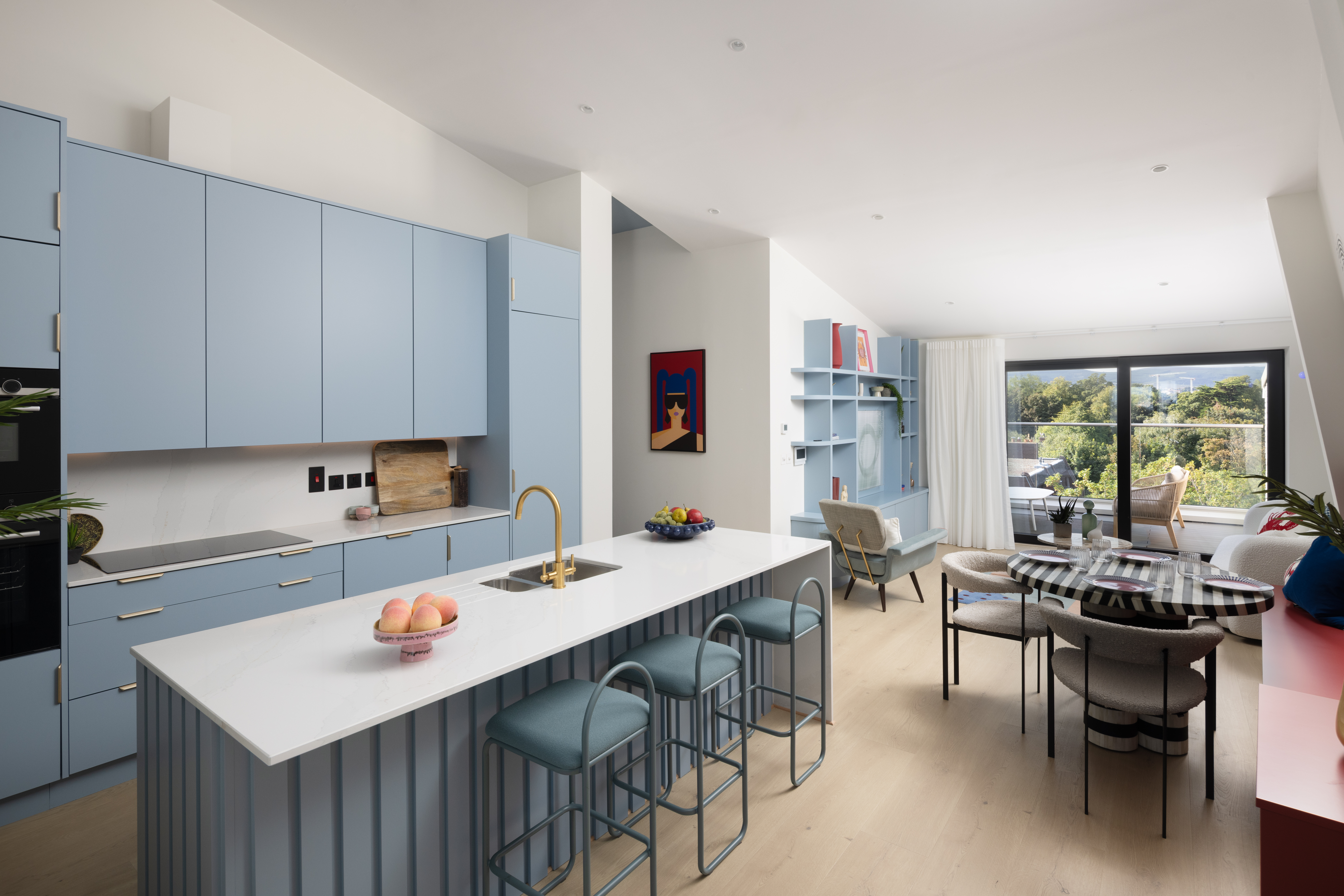 143 Merrion Rd Penthouse Living room / Kitchen